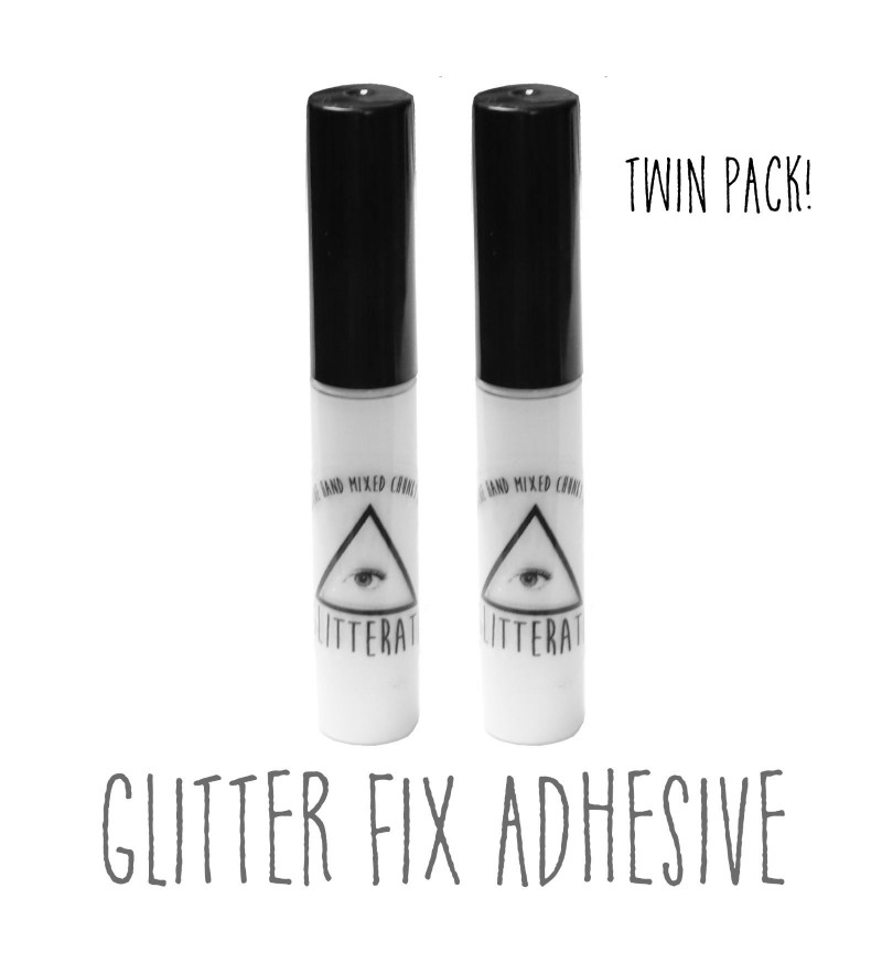 Twin Pack Glitter Fix Adhesive - 'Festival Proof'  Gel Glue For Face & Body